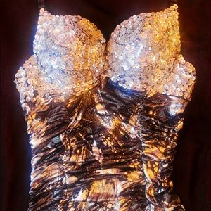 Sparkly Sexy pops up all your Cuves bodycon